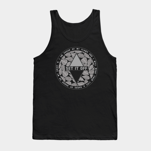 Set It Off Band Tank Top TeePublic